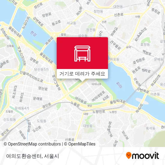여의도환승센터 지도