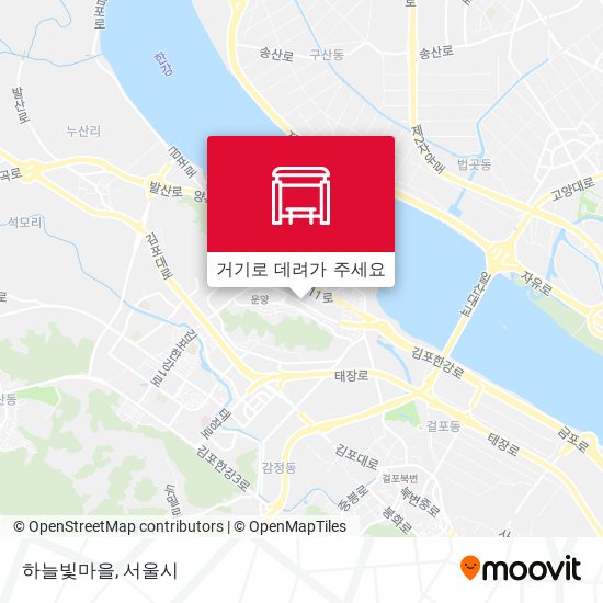 하늘빛마을 지도