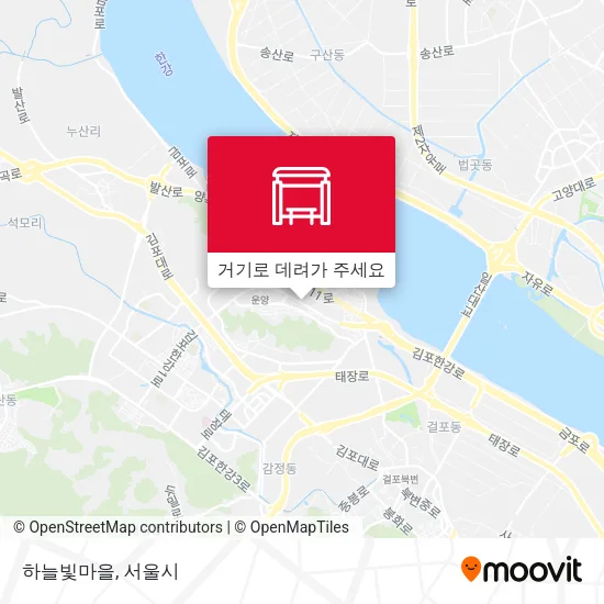 하늘빛마을 지도