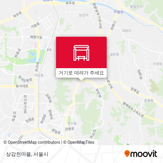 상감천마을 지도