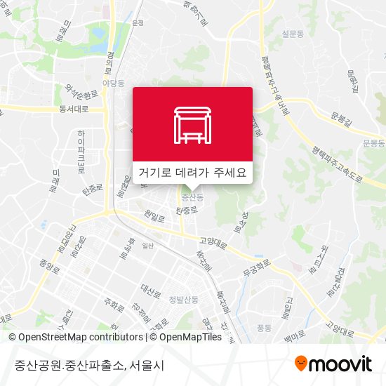 중산공원.중산파출소 지도