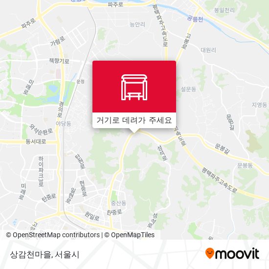 상감천마을 지도