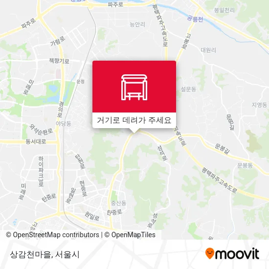 상감천마을 지도