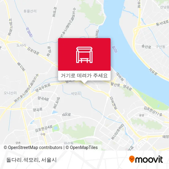 돌다리.석모리 지도