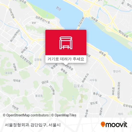 서울정형외과.검단입구 지도