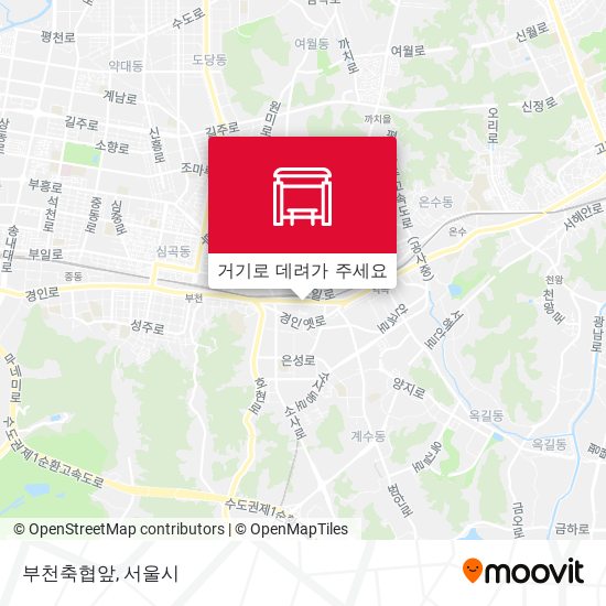 부천축협앞 지도