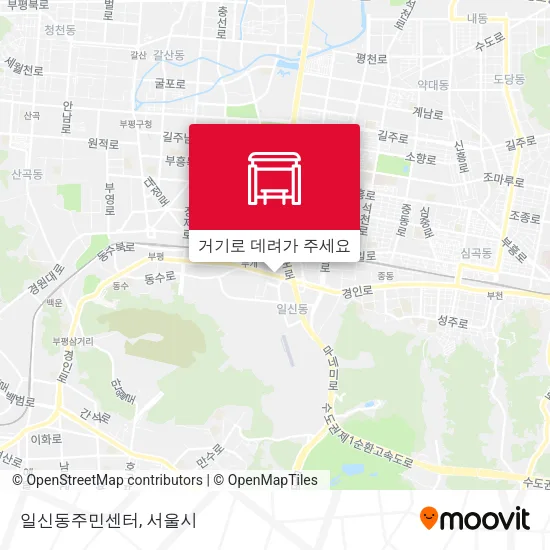 일신동주민센터 지도