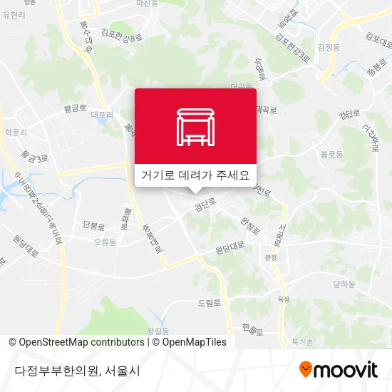 다정부부한의원 지도