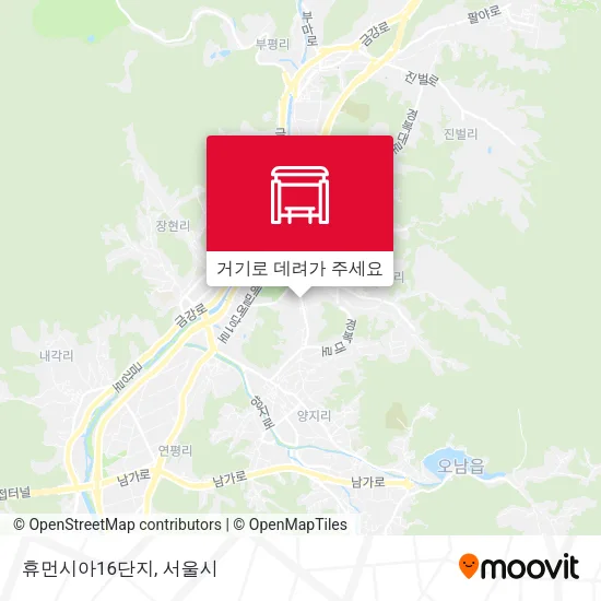 휴먼시아16단지 지도