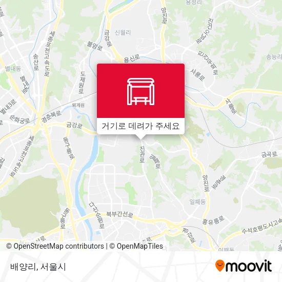 배양리 지도