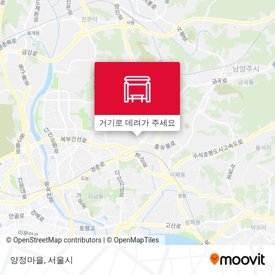 양정마을 지도