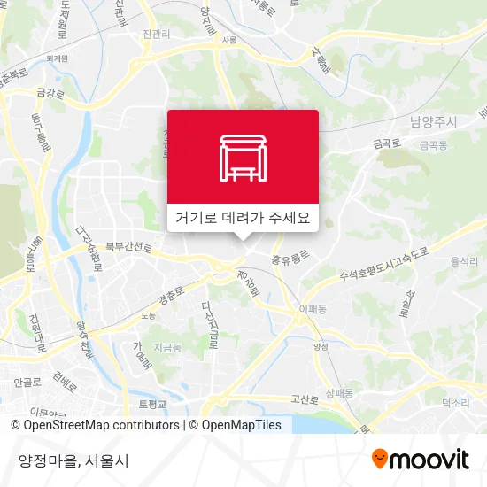 양정마을 지도