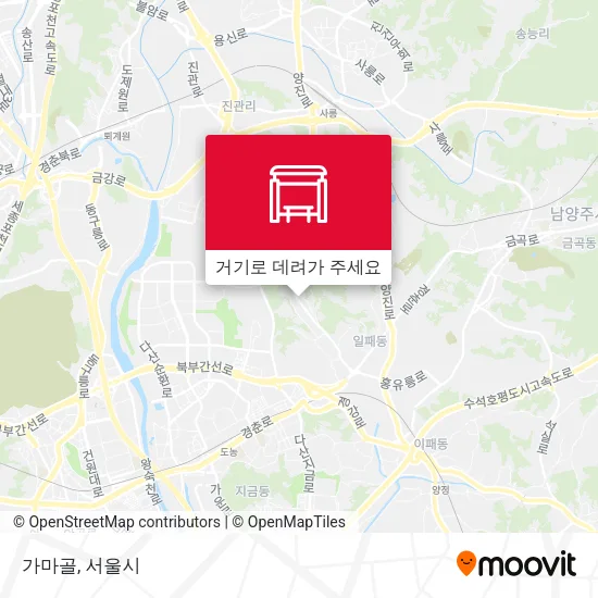 가마골 지도