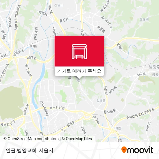 안골.벧엘교회 지도