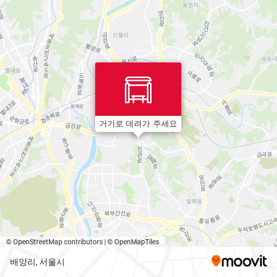 배양리 지도