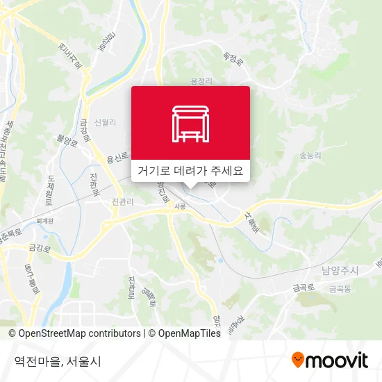 역전마을 지도
