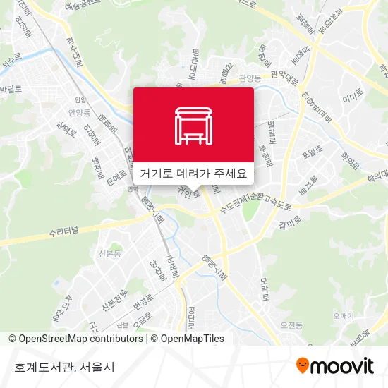 호계도서관 지도