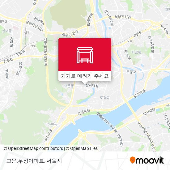 교문.우성아파트 지도