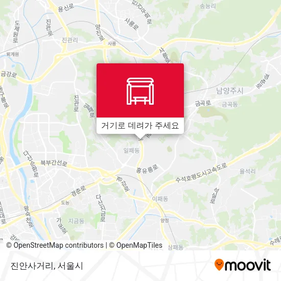 진안사거리 지도