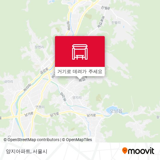 양지아파트 지도