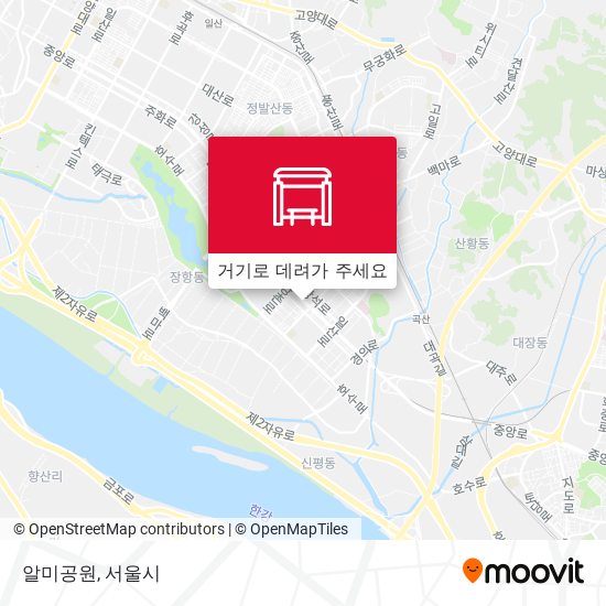 알미공원 지도