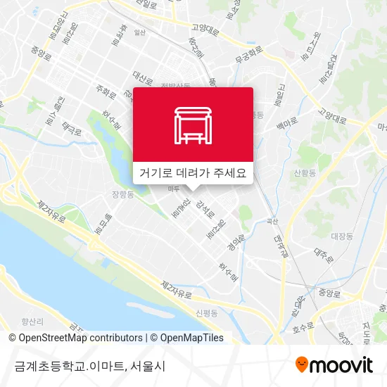 금계초등학교.이마트 지도