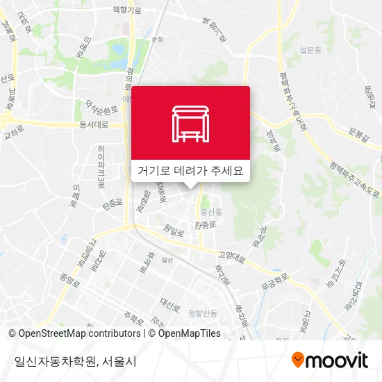 일신자동차학원 지도