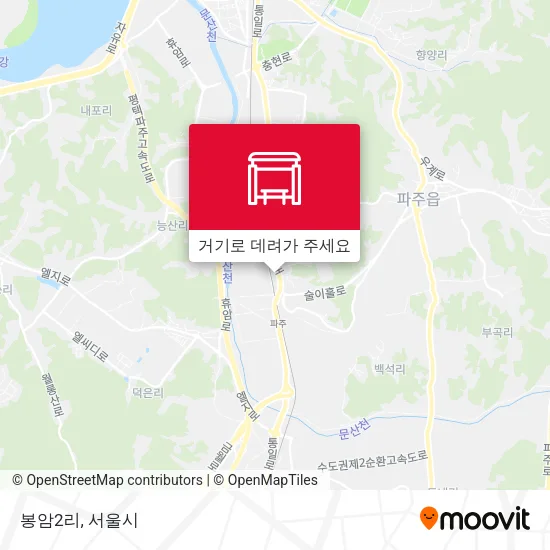 봉암2리 지도