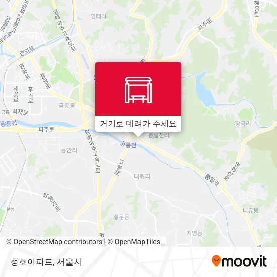 성호아파트 지도