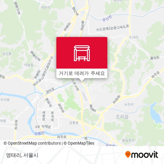 영태리 지도