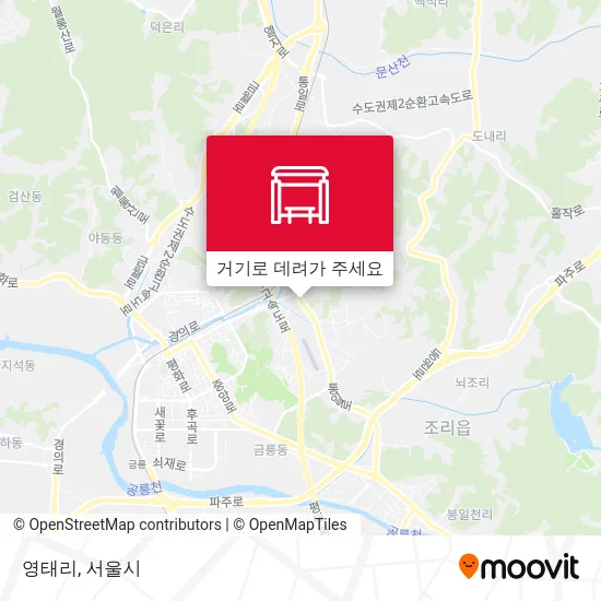 영태리 지도