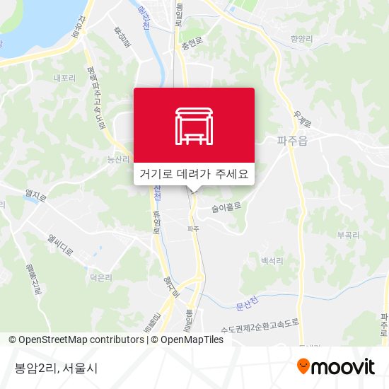 봉암2리 지도