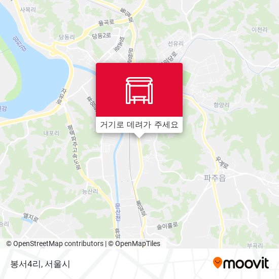 봉서4리 지도