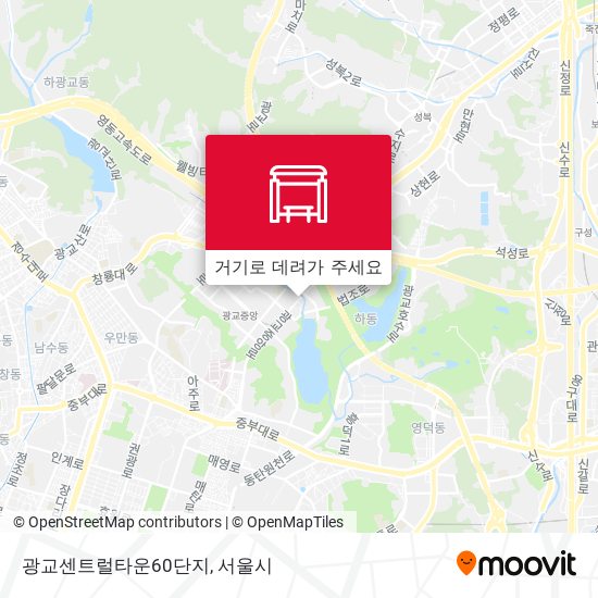 광교센트럴타운60단지 지도