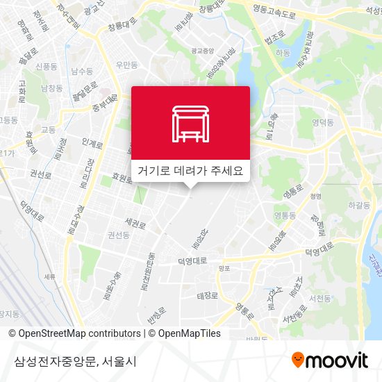 삼성전자중앙문 지도