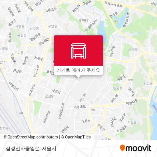 삼성전자중앙문 지도