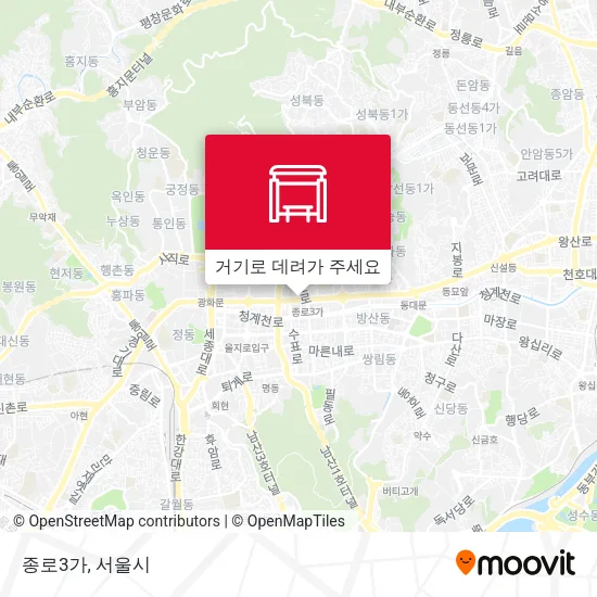 종로3가 지도
