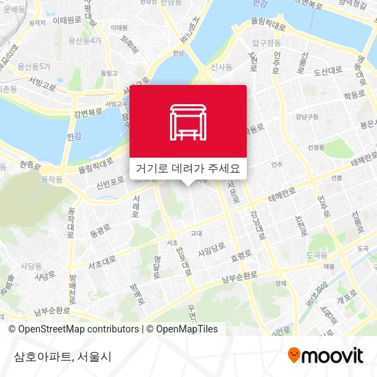 삼호아파트 지도