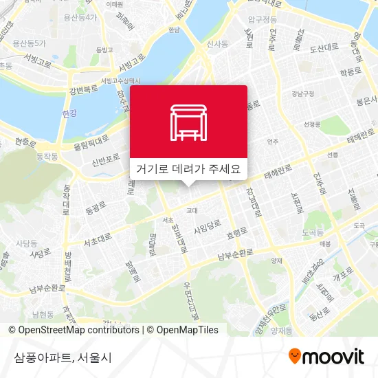 삼풍아파트 지도