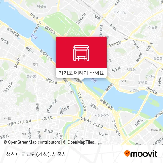 성산대교남단(가상) 지도