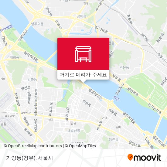 가양동(경유) 지도