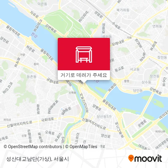 성산대교남단(가상) 지도