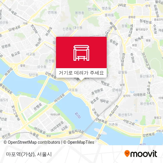 마포역(가상) 지도