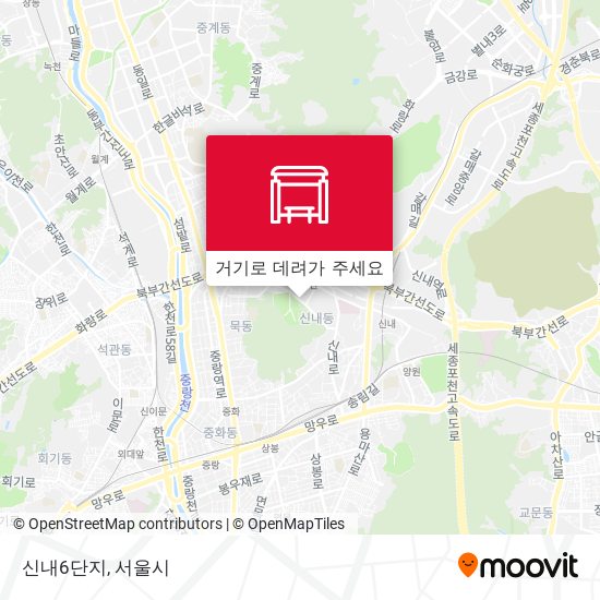 신내6단지 지도