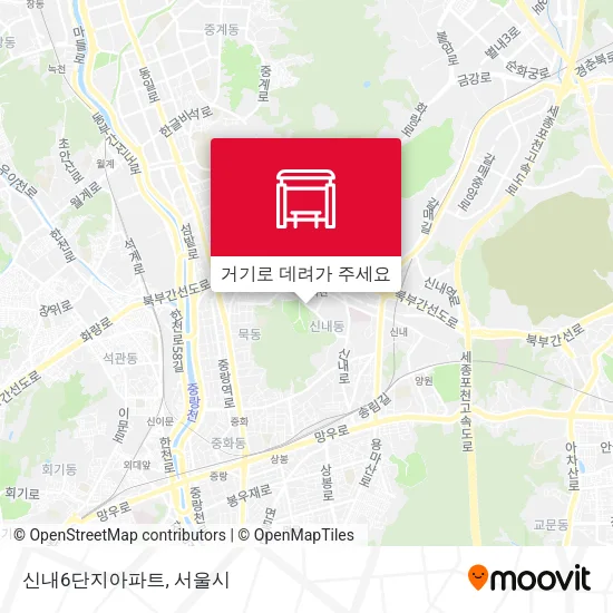 신내6단지아파트 지도
