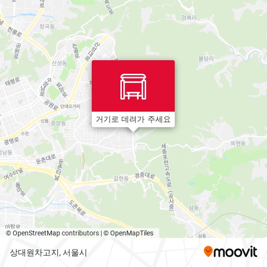 상대원차고지 지도