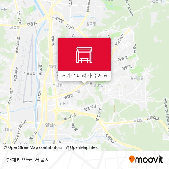 단대리약국 지도