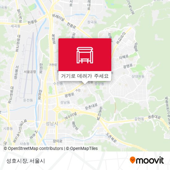 성호시장 지도