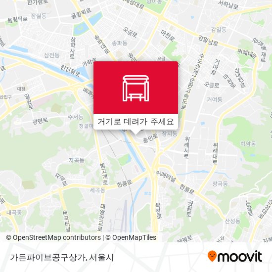 가든파이브공구상가 지도