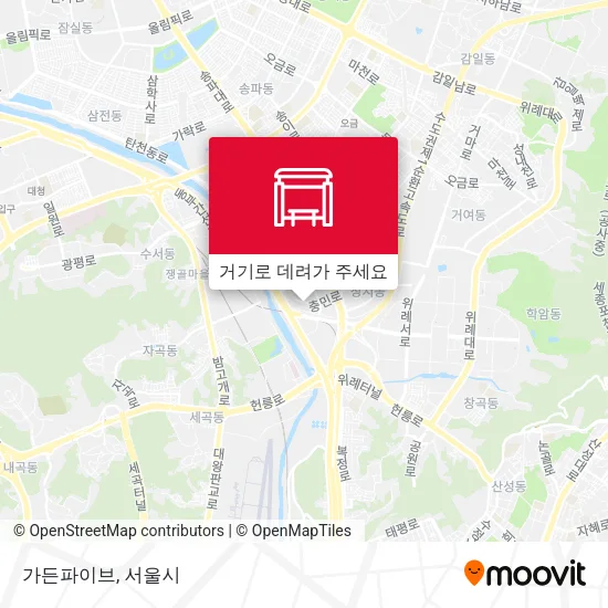 가든파이브 지도